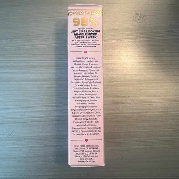 NIB Too Faced Lip Injection Maximum Plump Extra Strength Instant & Long Term - Picture 4 of 6